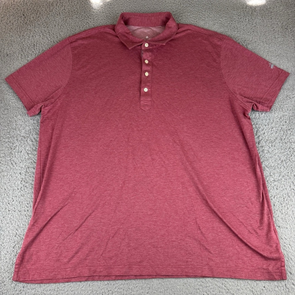 Brooks Brothers Performance Polo Shirt Men's‎ XXL Red Original Fit